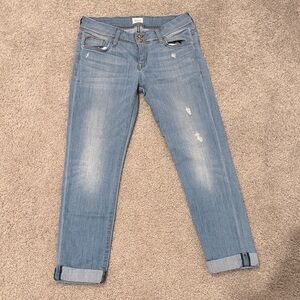 Hudson Jeans ginny straight ankle w/cuff Jeans